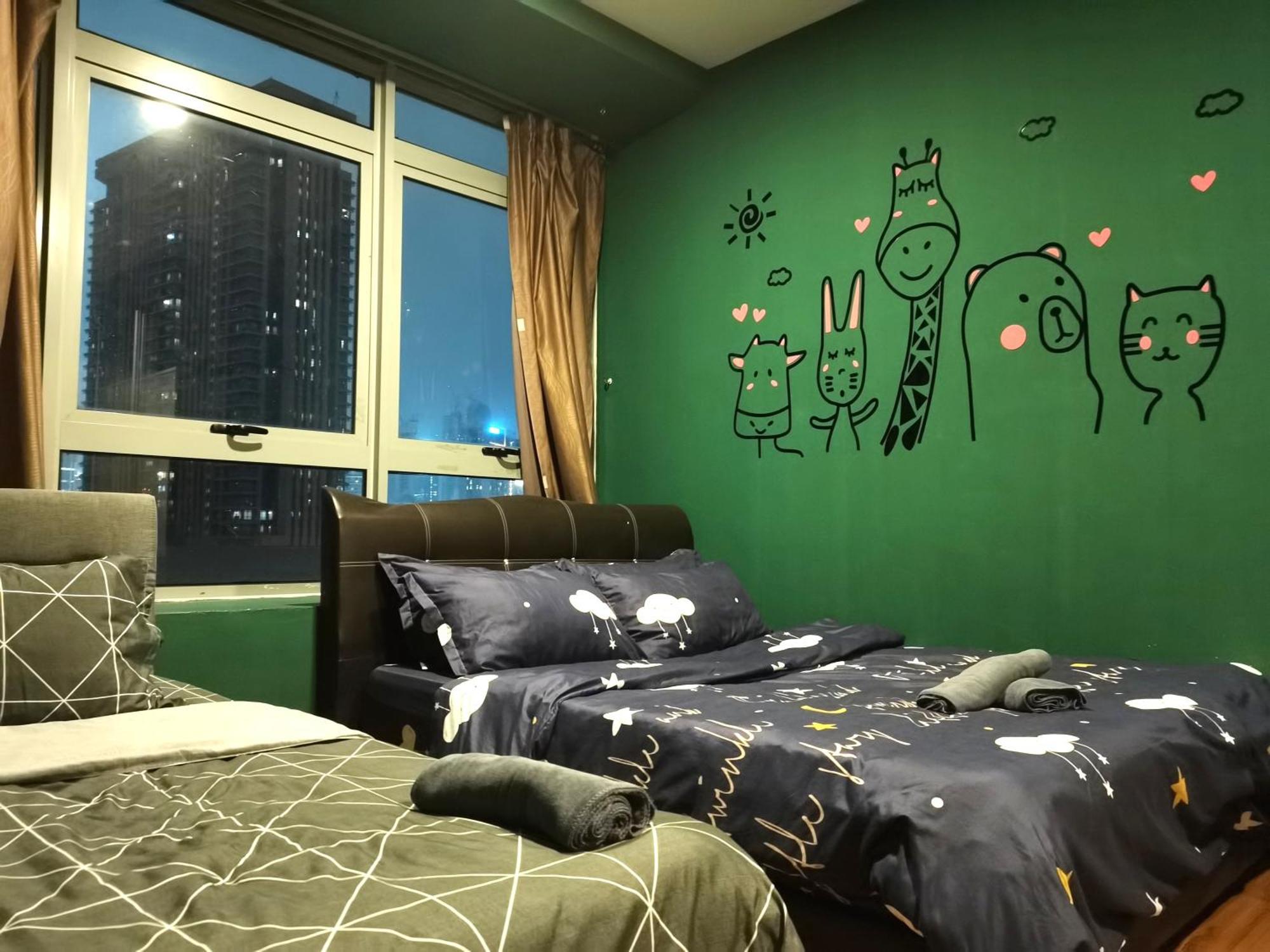 Cozy Forest Themed Homestay 4 Bedroom Kuala Lumpur Exterior photo